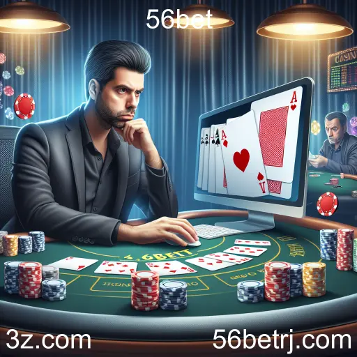 A Emoção do Poker Online na 56bet